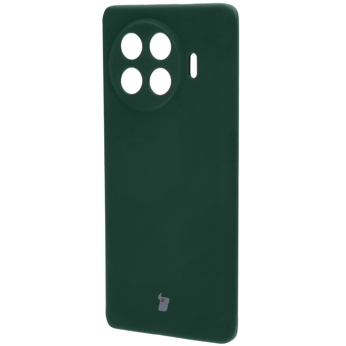 Silikon Handyhülle für Tecno Spark 20 Pro+, Bizon Soft Case, Dunkelgrün