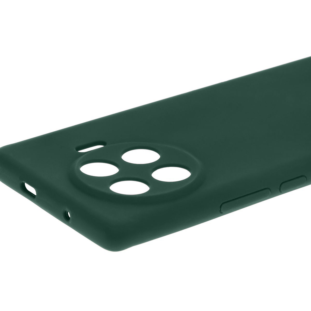 Silikon Handyhülle für Tecno Spark 20 Pro+, Bizon Soft Case, Dunkelgrün