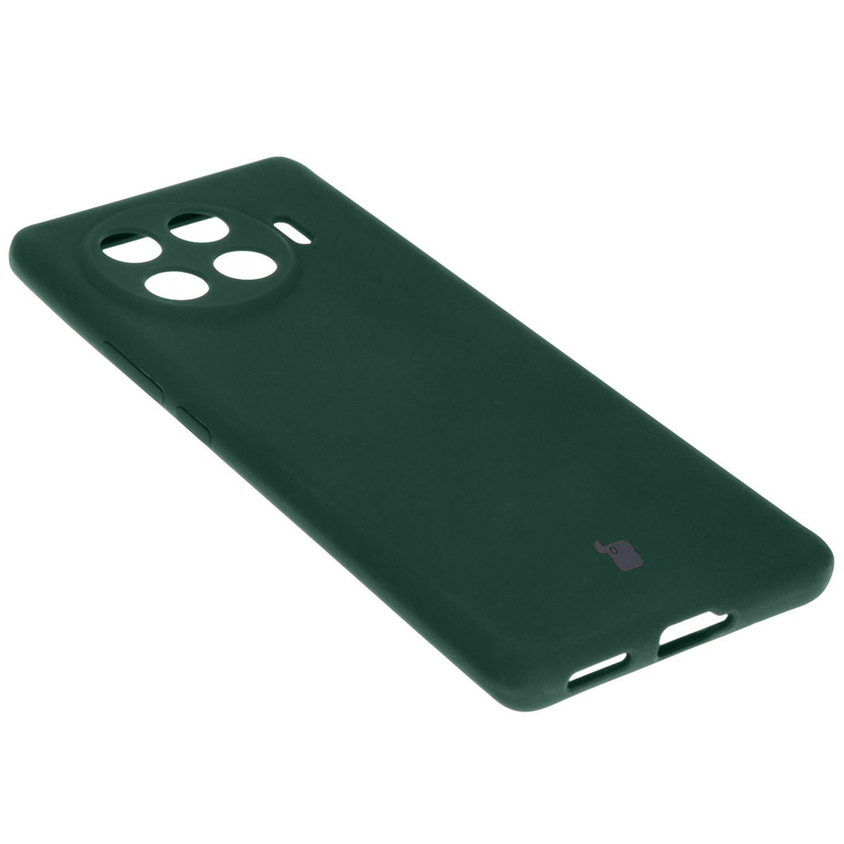 Silikon Handyhülle für Tecno Spark 20 Pro+, Bizon Soft Case, Dunkelgrün