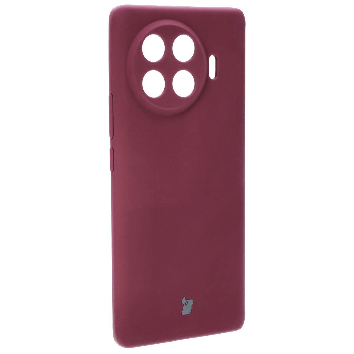 Silikon Handyhülle für Tecno Spark 20 Pro+, Bizon Soft Case, Pflaumenfarbe