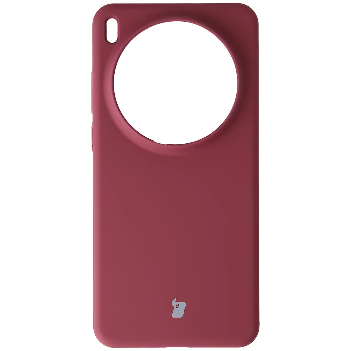 Silikon Handyhülle für Vivo X300 Ultra, Bizon Soft Case, Pflaumenfarbe