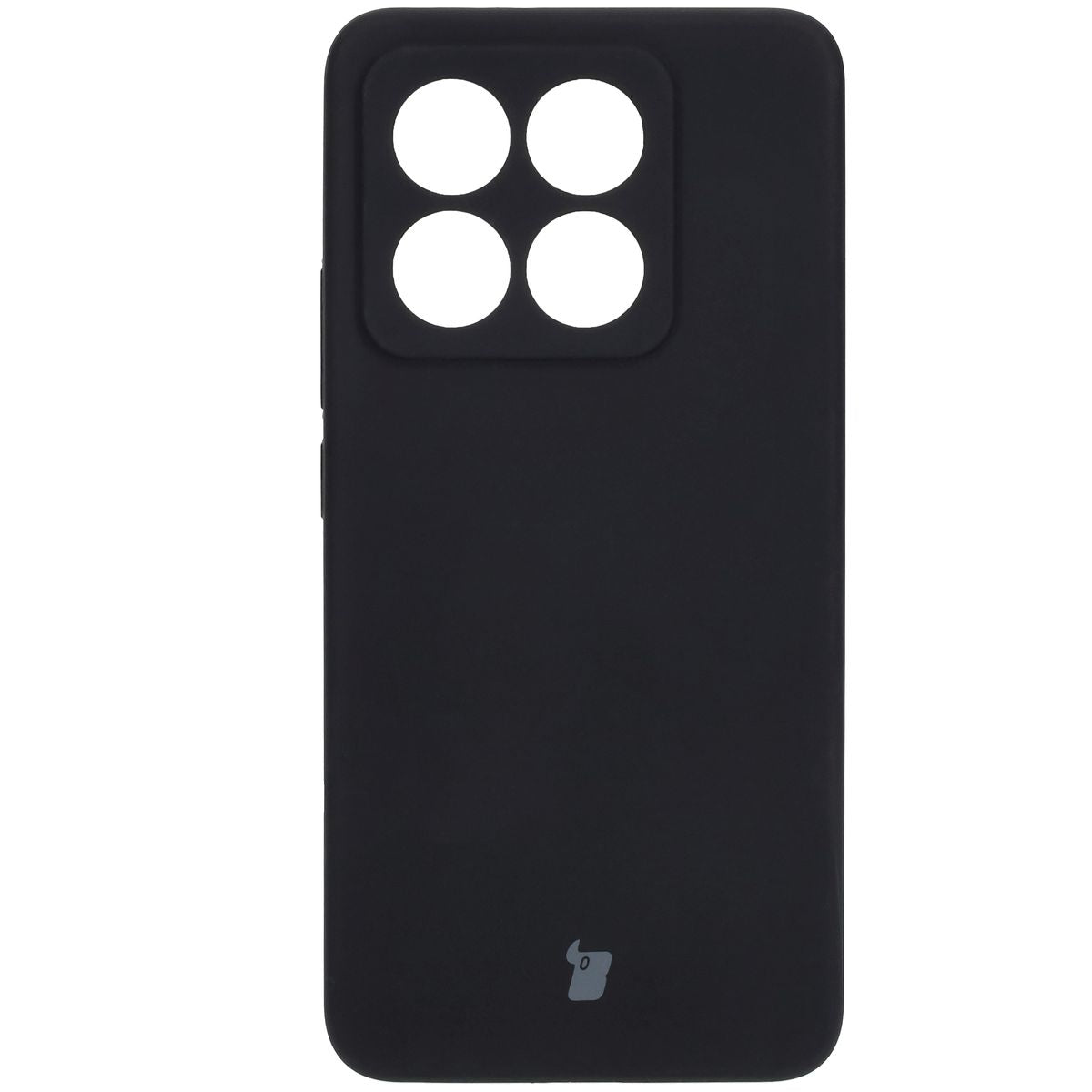 Silikon Handyhülle für Xiaomi Redmi 14C 4G / Poco C75, Bizon Soft Case, Schwarz