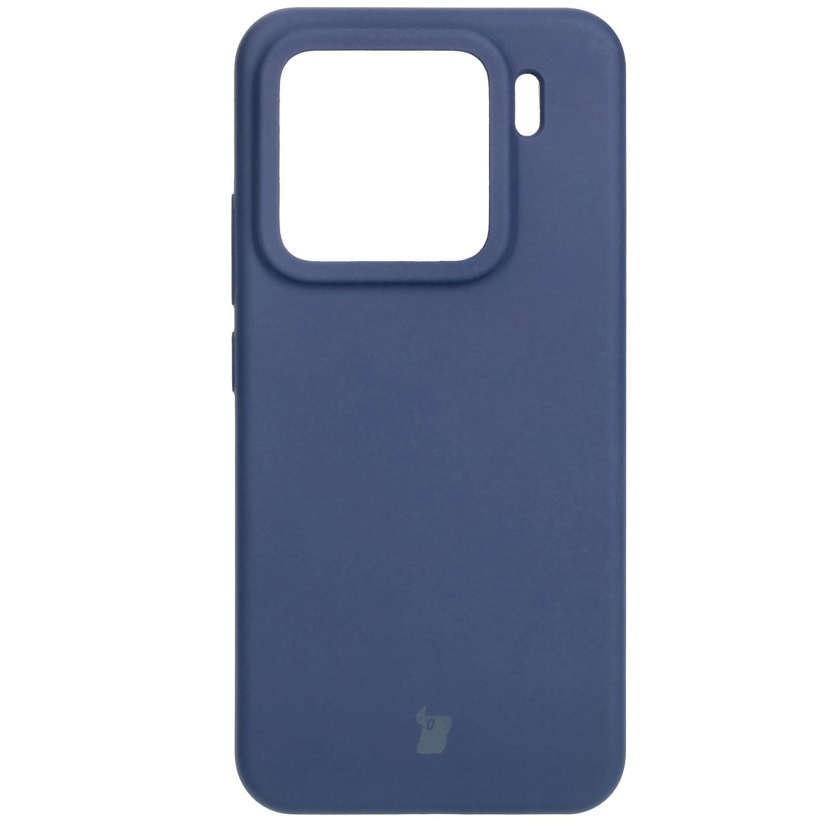 Silikon Handyhülle für Xiaomi 15, Bizon Soft Case, Dunkelblau