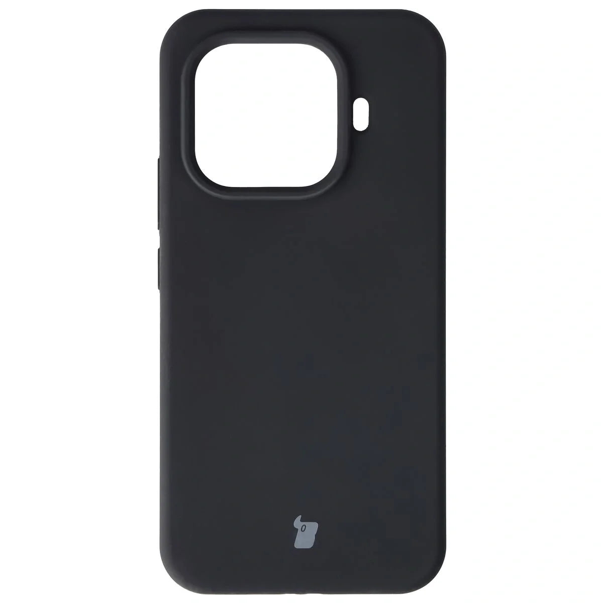 Silikon Handyhülle für Xiaomi 15T Pro, Bizon Soft Case, Schwarz