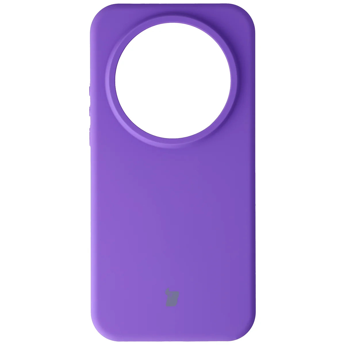 Silikon Handyhülle für Xiaomi 17 Ultra, Bizon Soft Case, Violett