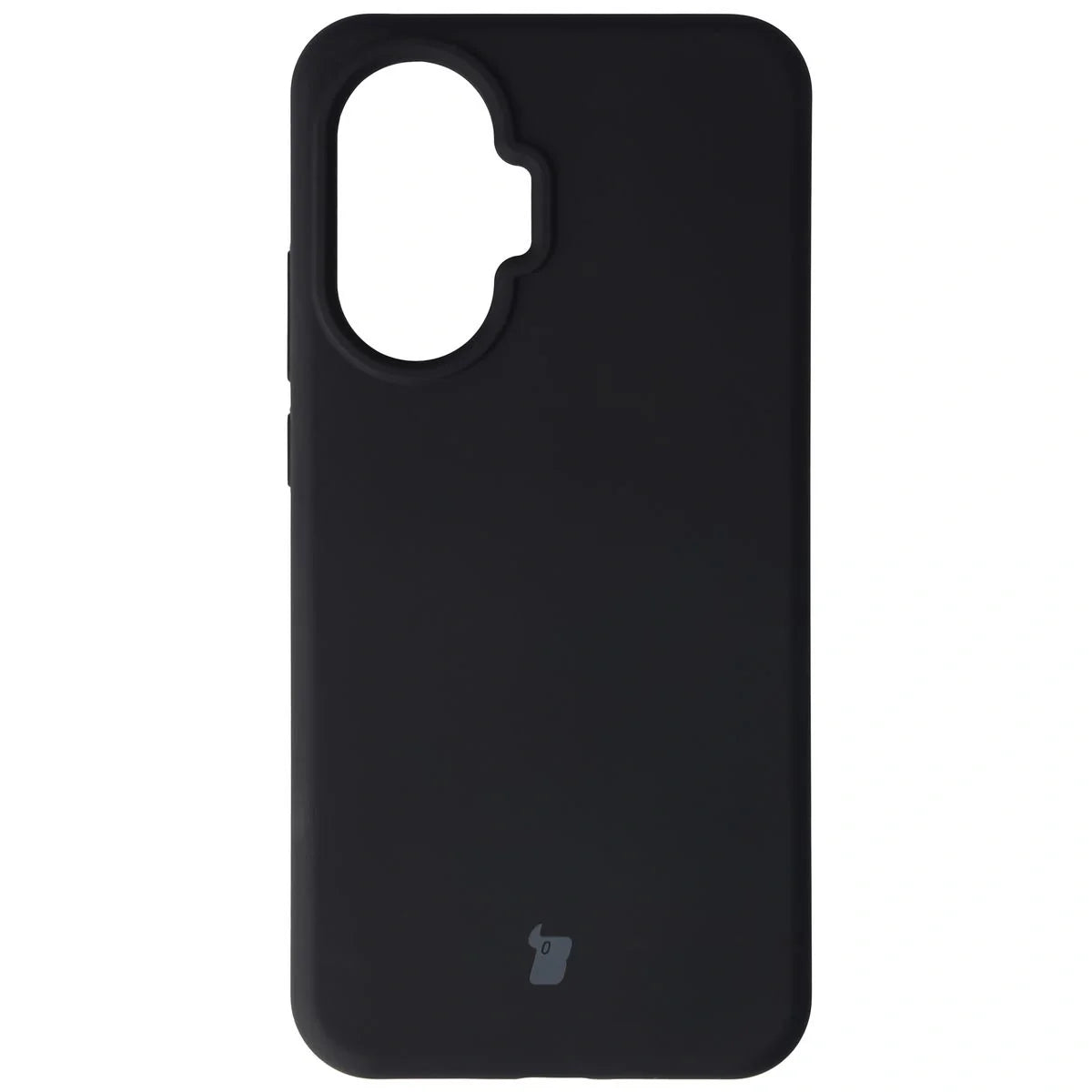 Silikon Handyhülle für Xiaomi POCO F7, Bizon Soft Case, Schwarz