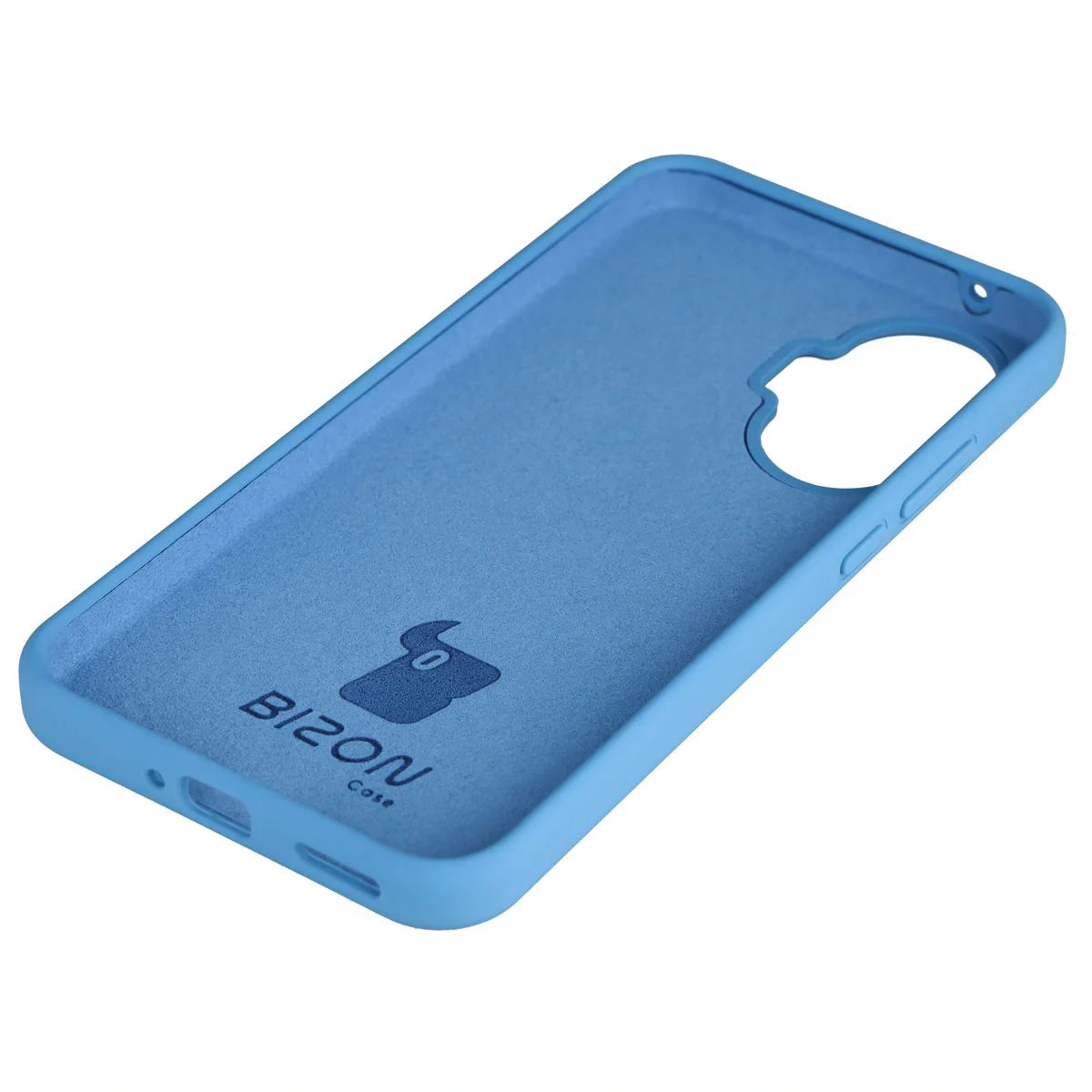 Silikon Handyhülle für Xiaomi POCO F7, Bizon Soft Case, Blau