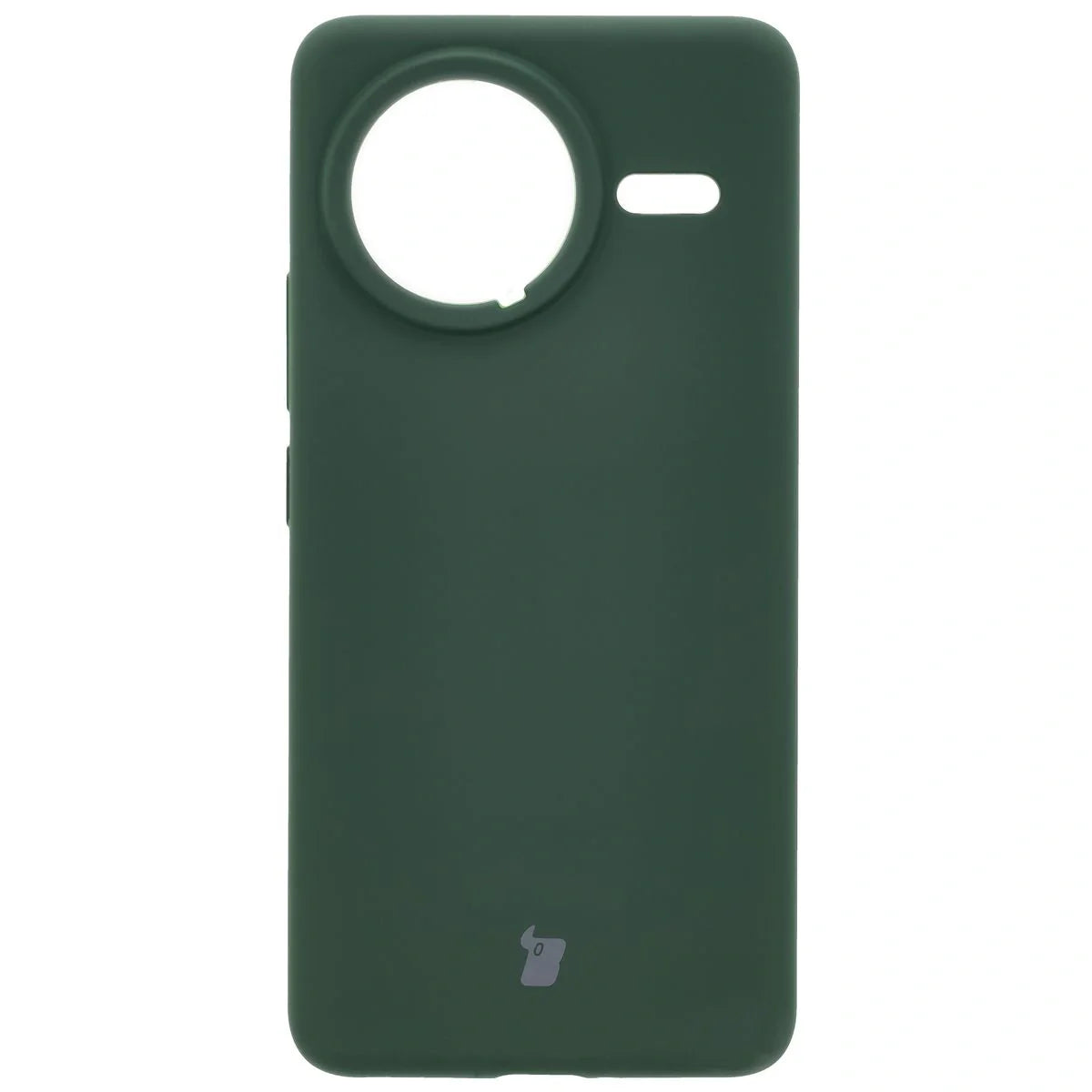 Silikon Handyhülle für Xiaomi POCO F7 Ultra, Bizon Soft Case, Dunkelgrün