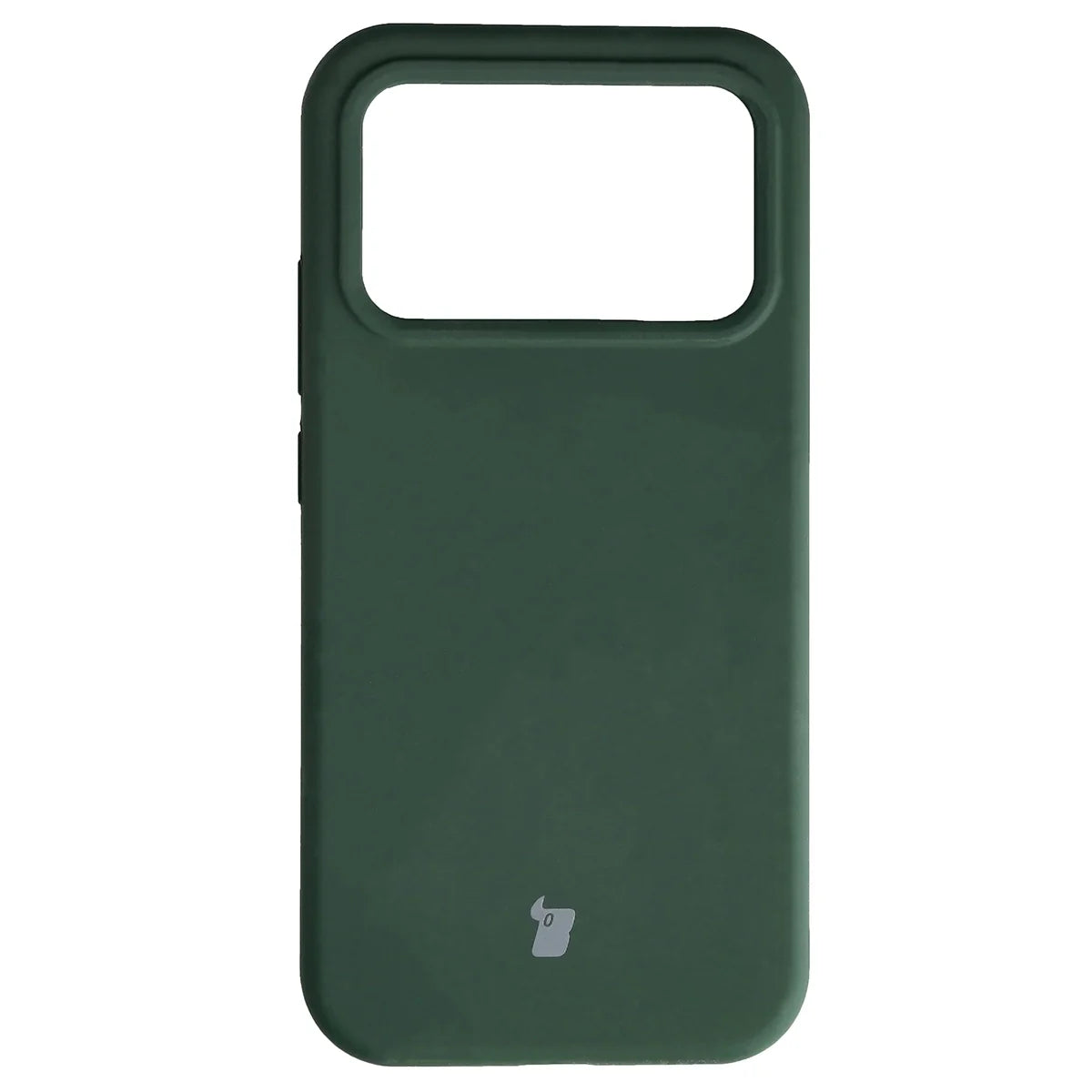 Silikon Handyhülle für Xiaomi POCO F8 Pro, Bizon Soft Case, Dunkelgrün