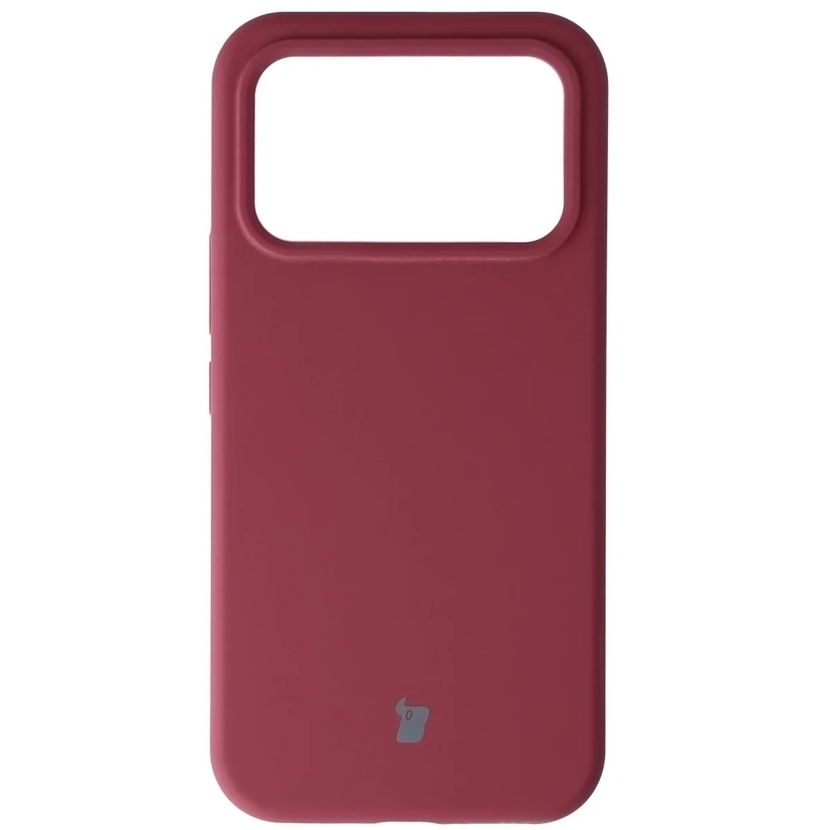 Silikon Handyhülle für Xiaomi POCO F8 Ultra, Bizon Soft Case, Pflaumenfarbe