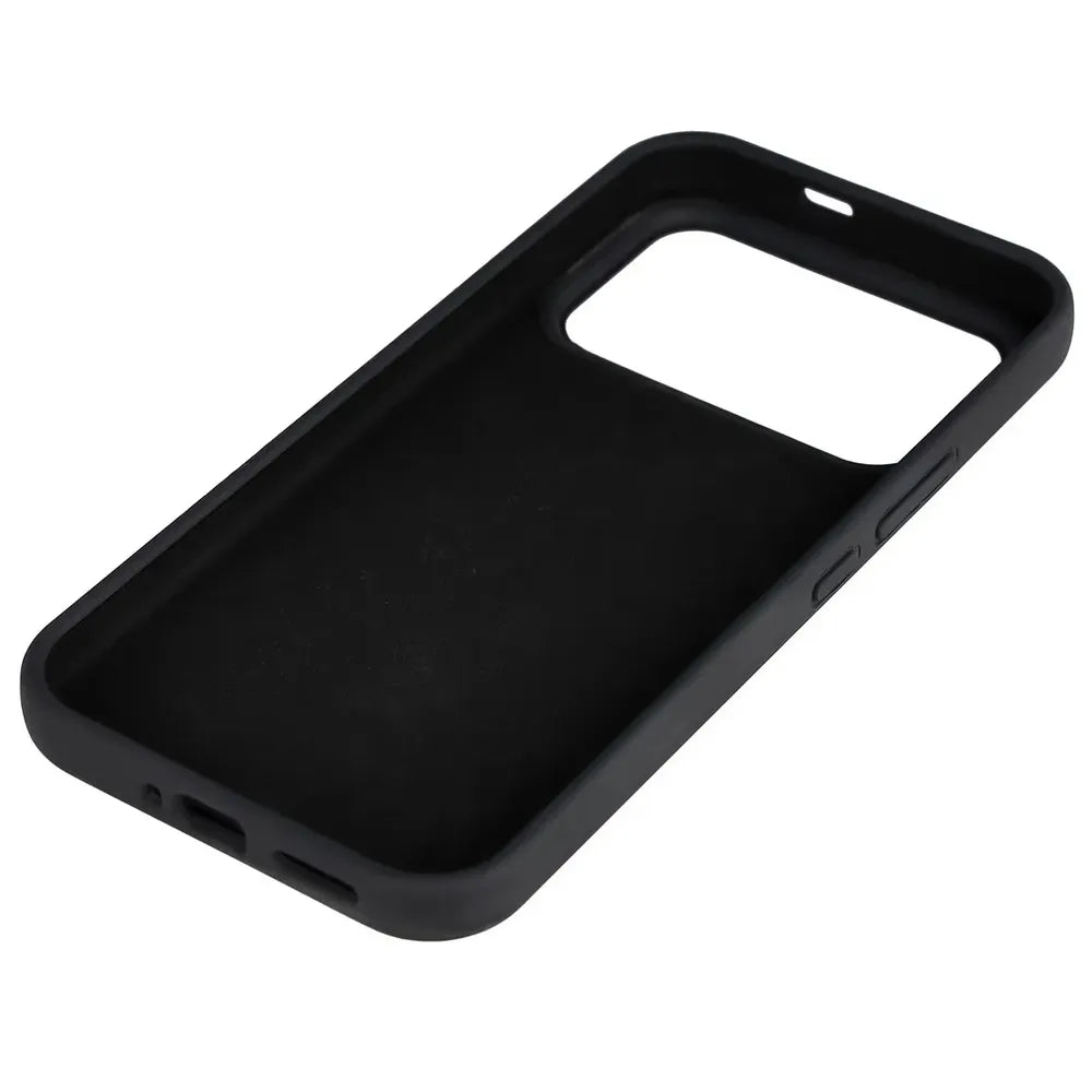 Silikon Handyhülle für Xiaomi POCO F9 Ultra, Bizon Soft Case, Schwarz (4/7)