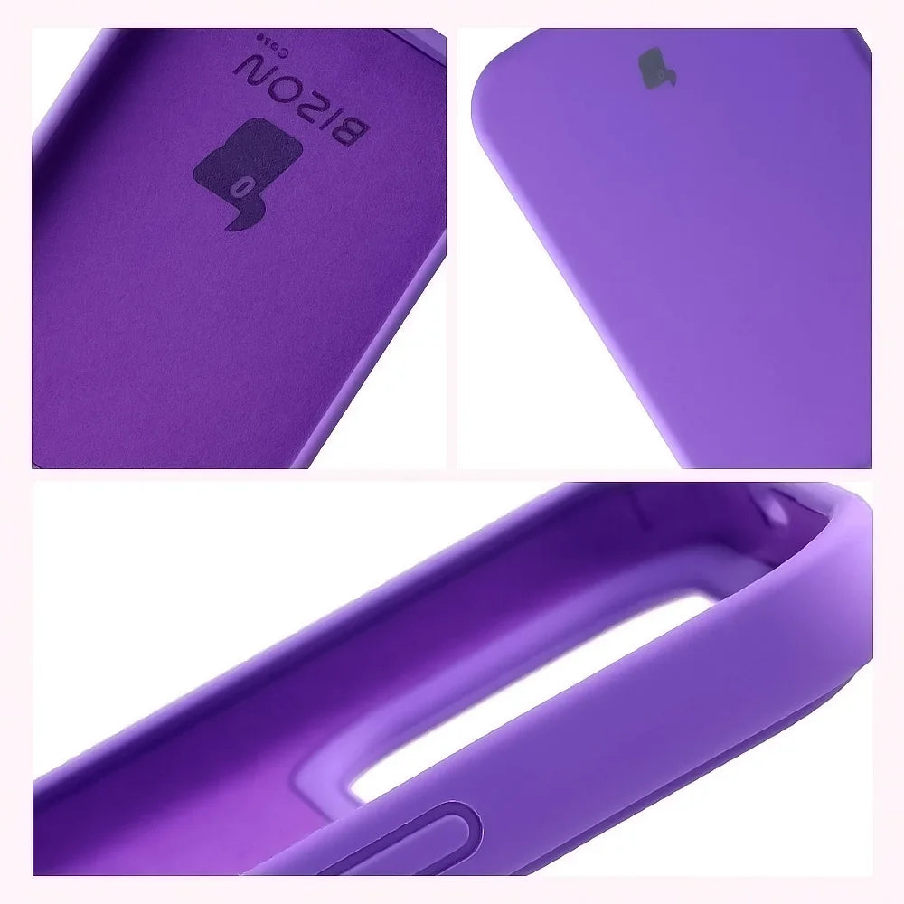 Silikon Handyhülle für Xiaomi POCO F9 Ultra, Bizon Soft Case, Violett (6/7)