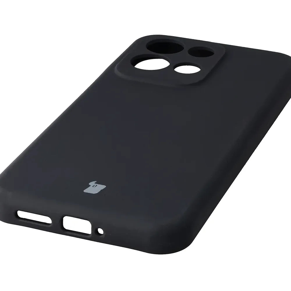 Silikon Handyhülle für Xiaomi Redmi 17 4G/5G, Bizon Soft Case, Schwarz (3/7)