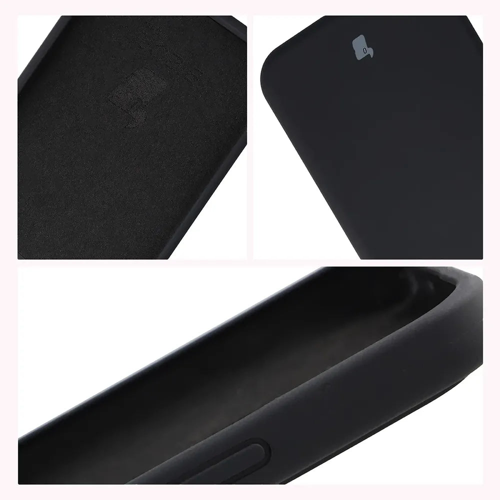 Silikon Handyhülle für Xiaomi Redmi 17 4G/5G, Bizon Soft Case, Schwarz (6/7)