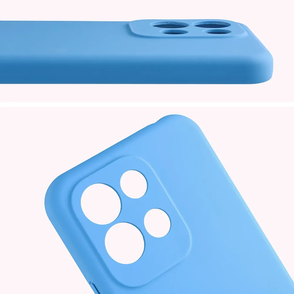 Silikon Handyhülle für Xiaomi Redmi 17 4G/5G, Bizon Soft Case, Blau (5/7)