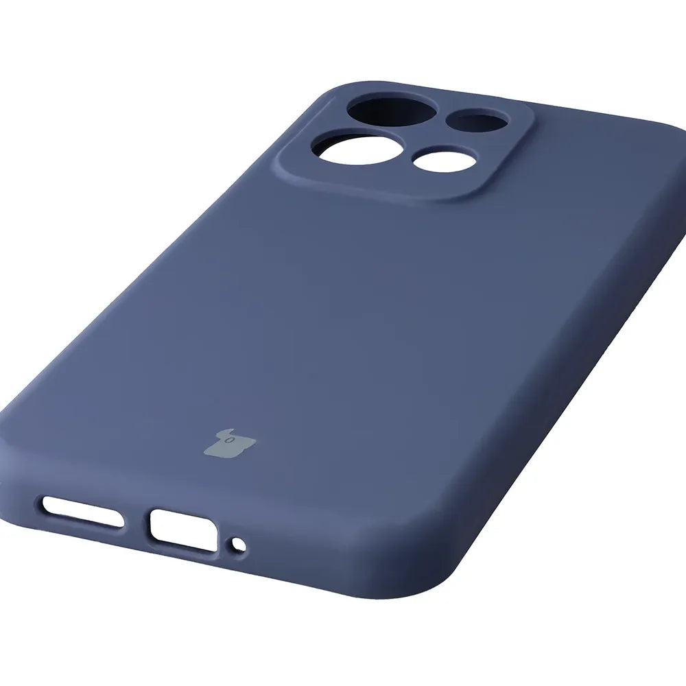 Silikon Handyhülle für Xiaomi Redmi 17 4G/5G, Bizon Soft Case, Dunkelblau (3/7)