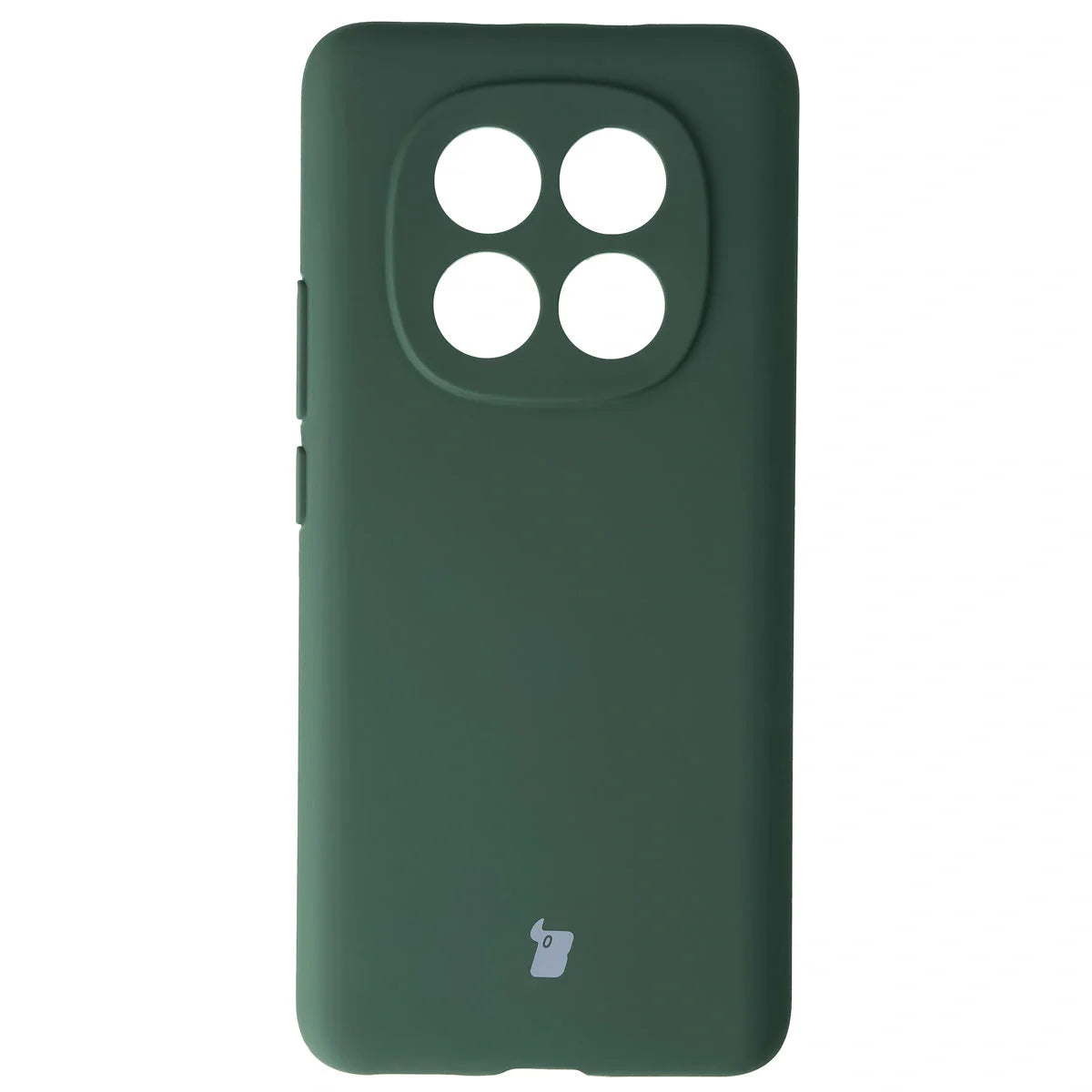 Silikon Handyhülle für Xiaomi Redmi Note 15 / POCO M8 5G, Bizon Soft Case, Dunkelgrün