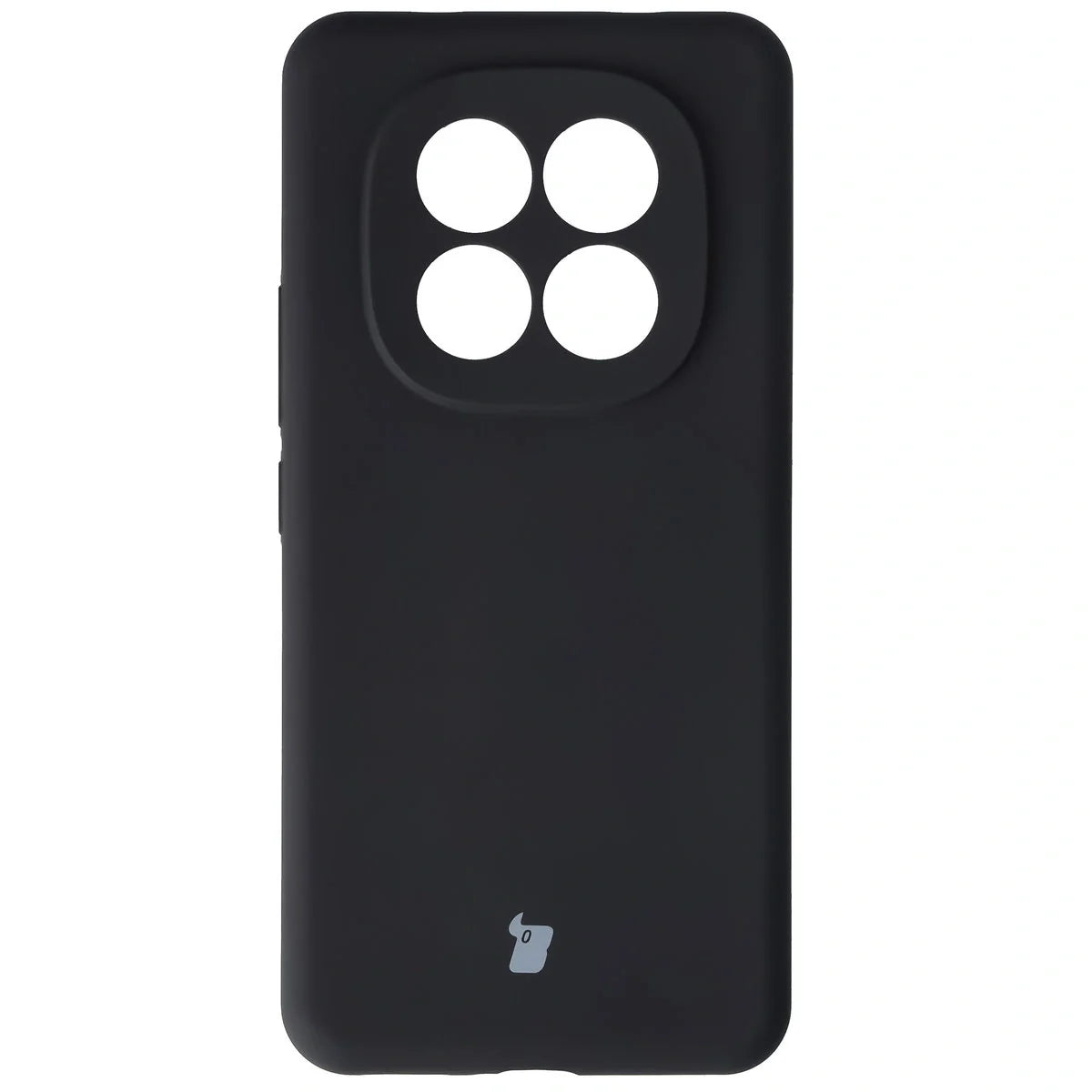 Silikon Handyhülle für Xiaomi Redmi Note 15 Pro 4G, Bizon Soft Case, Schwarz