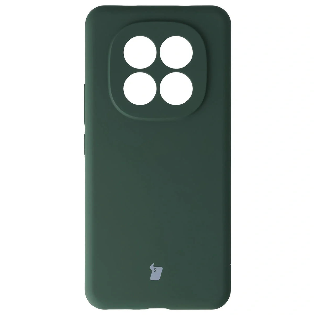 Silikon Handyhülle für Xiaomi Redmi Note 15 Pro 4G, Bizon Soft Case, Dunkelgrün