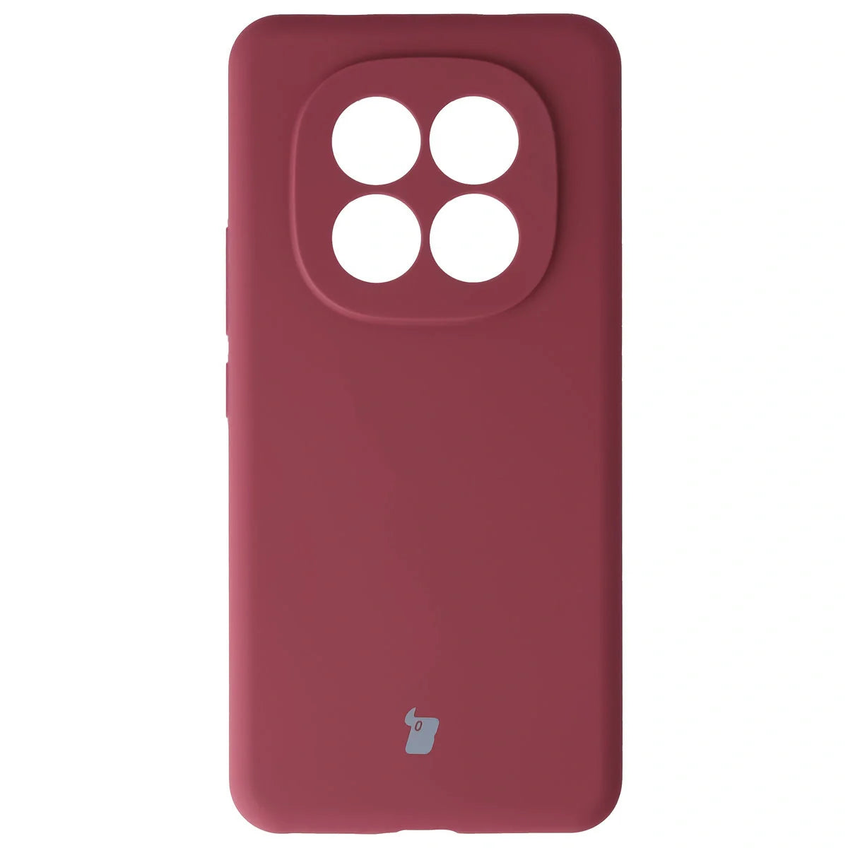 Silikon Handyhülle für Xiaomi Redmi Note 15 Pro 4G, Bizon Soft Case, Pflaumenfarbe