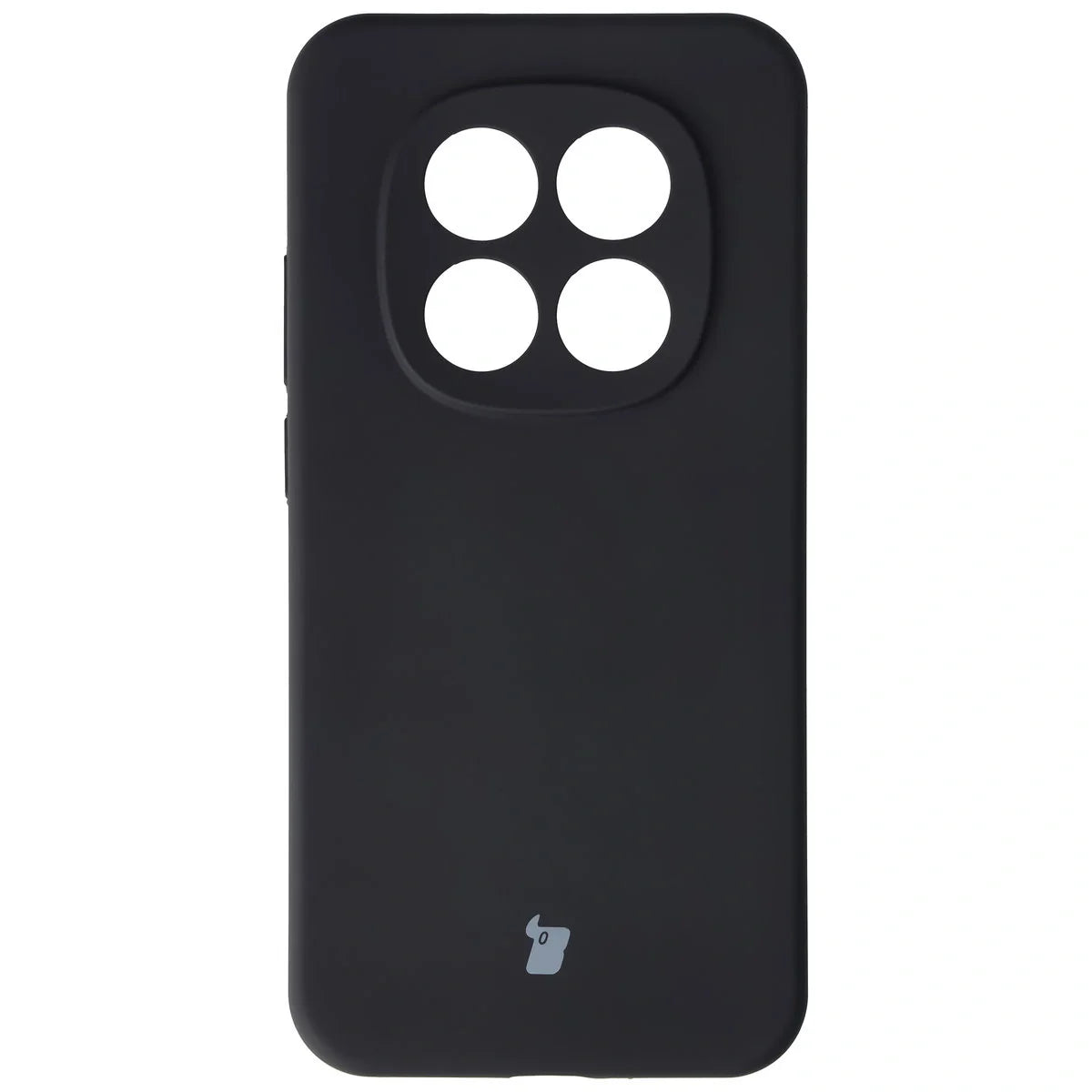 Silikon Handyhülle für Xiaomi Redmi Note 15 Pro 5G, Bizon Soft Case, Schwarz