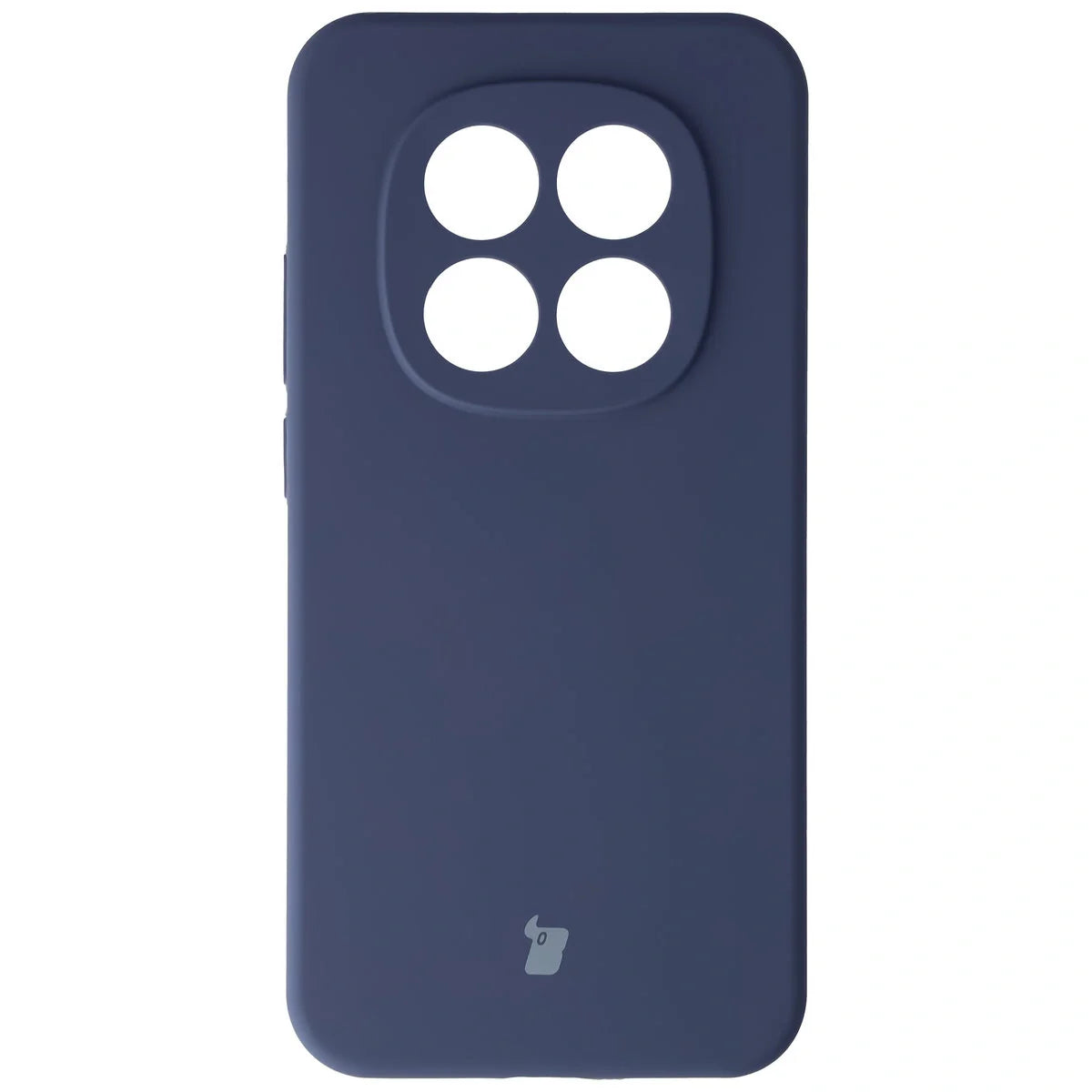 Silikon Handyhülle für Xiaomi Redmi Note 15 Pro 5G, Bizon Soft Case, Dunkelblau