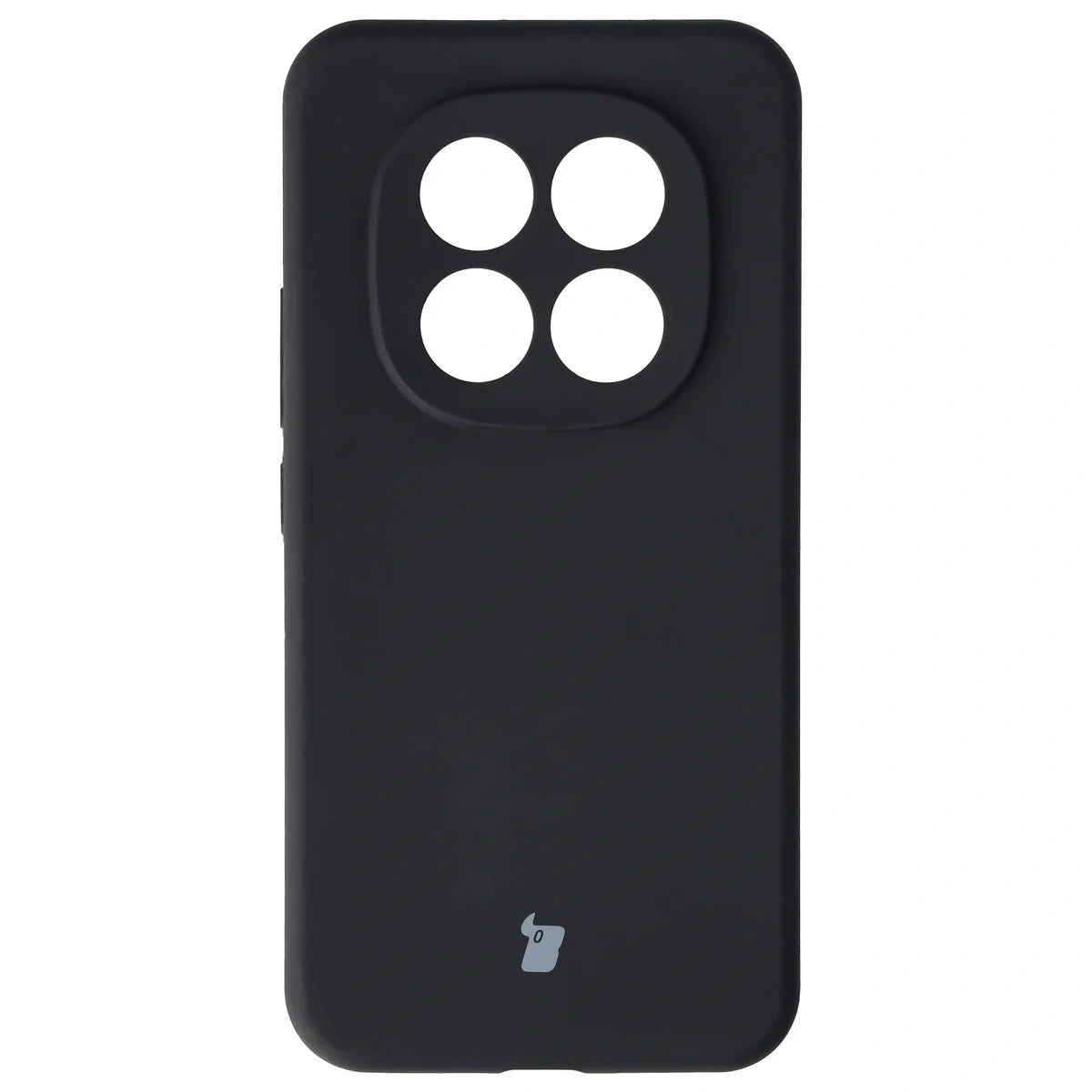 Silikon Handyhülle für Xiaomi Redmi Note 15 Pro Plus 5G / POCO M8 Pro 5G, Bizon Soft Case, Schwarz