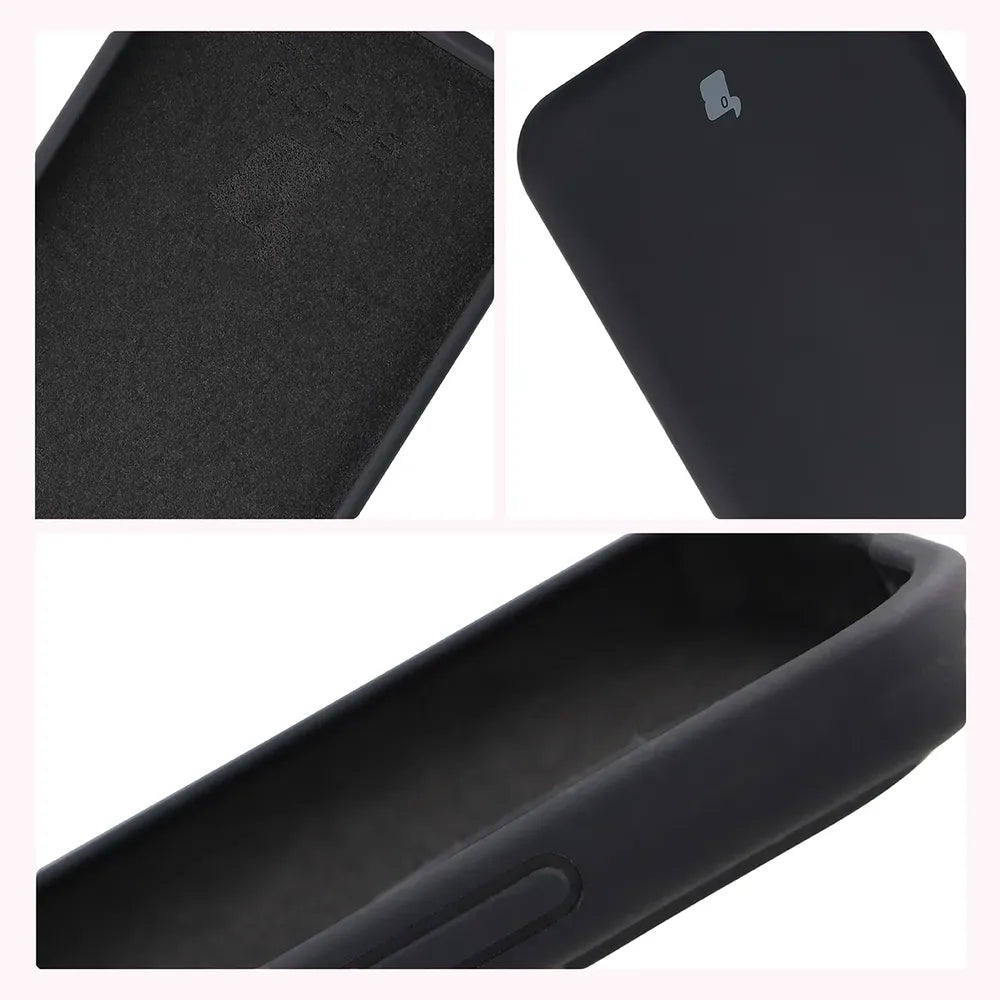 Silikon Handyhülle für Xiaomi Redmi Note 17 4G/5G, Bizon Soft Case, Schwarz (6/7)