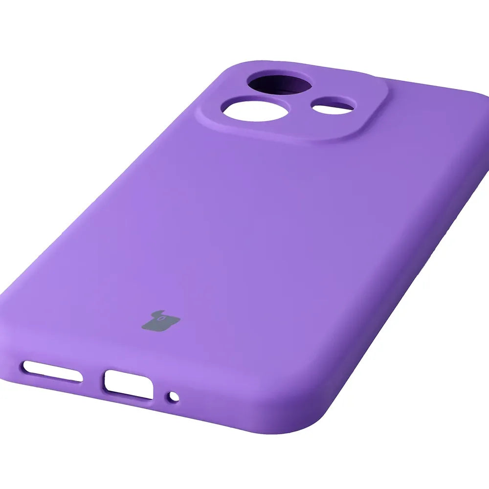 Silikon Handyhülle für Xiaomi Redmi Note 17 4G/5G, Bizon Soft Case, Violett (3/7)