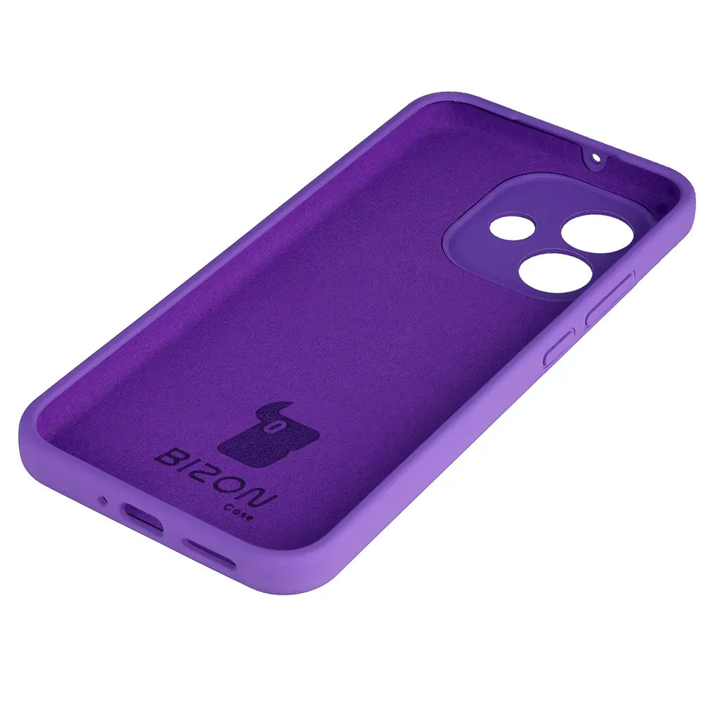 Silikon Handyhülle für Xiaomi Redmi Note 17 4G/5G, Bizon Soft Case, Violett (4/7)