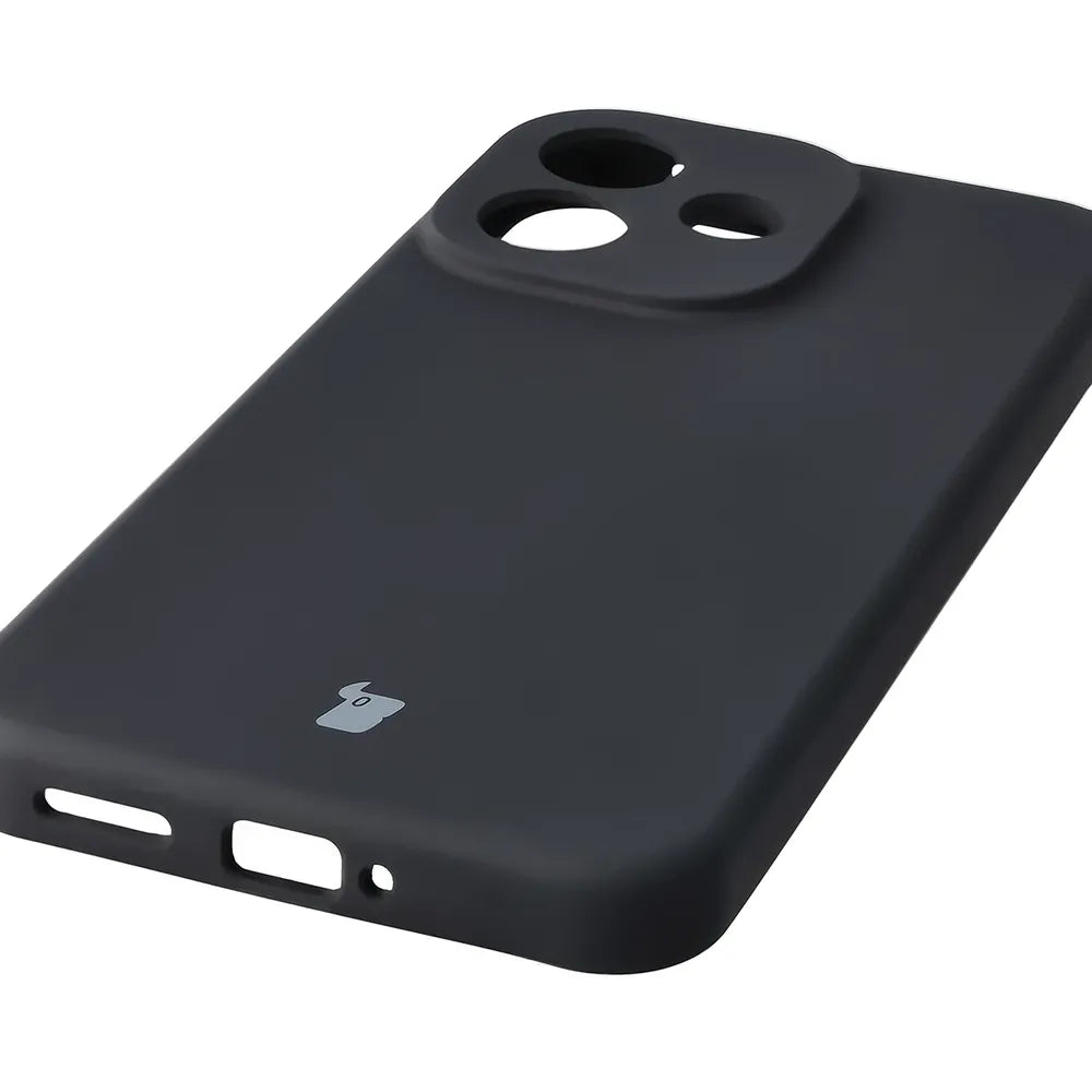 Silikon Handyhülle für Xiaomi Redmi Note 17 Pro 5G, Bizon Soft Case, Schwarz (3/7)