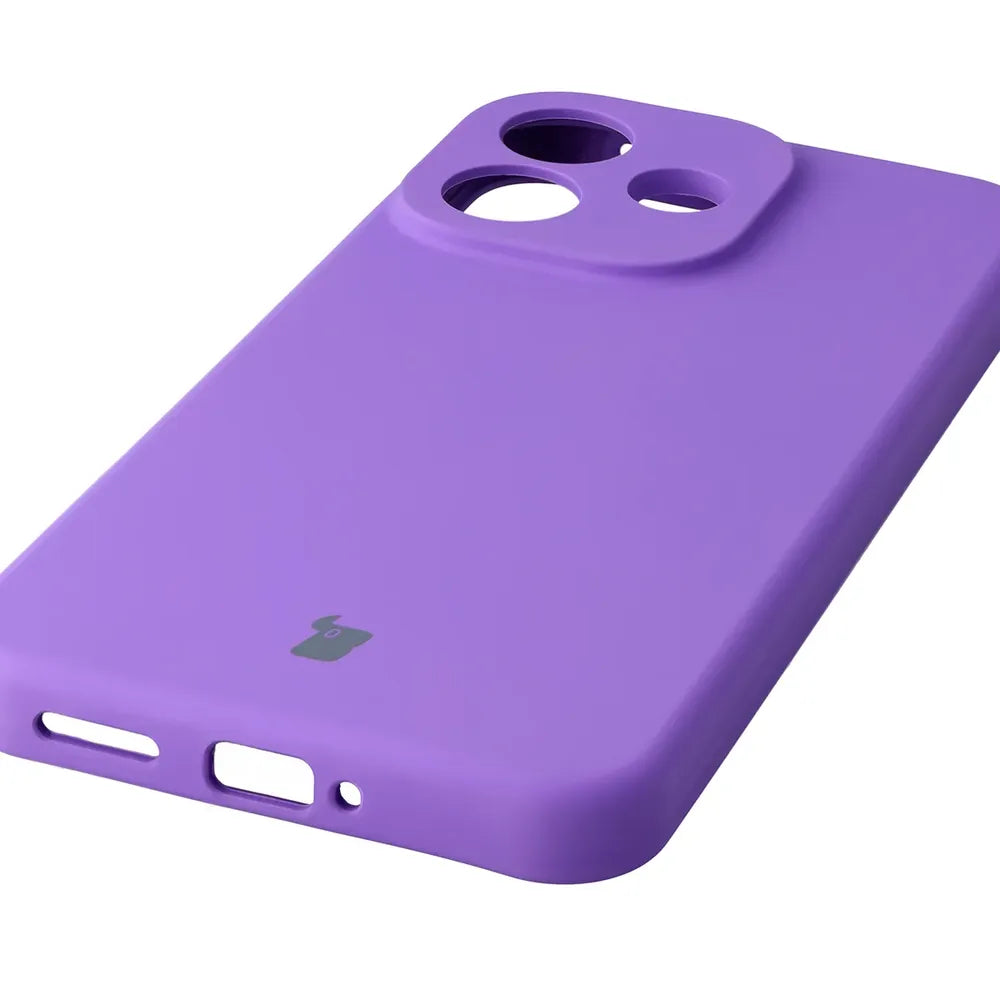 Silikon Handyhülle für Xiaomi Redmi Note 17 Pro 5G, Bizon Soft Case, Violett (3/7)