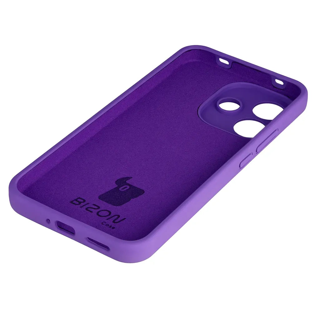 Silikon Handyhülle für Xiaomi Redmi Note 17 Pro 5G, Bizon Soft Case, Violett (4/7)