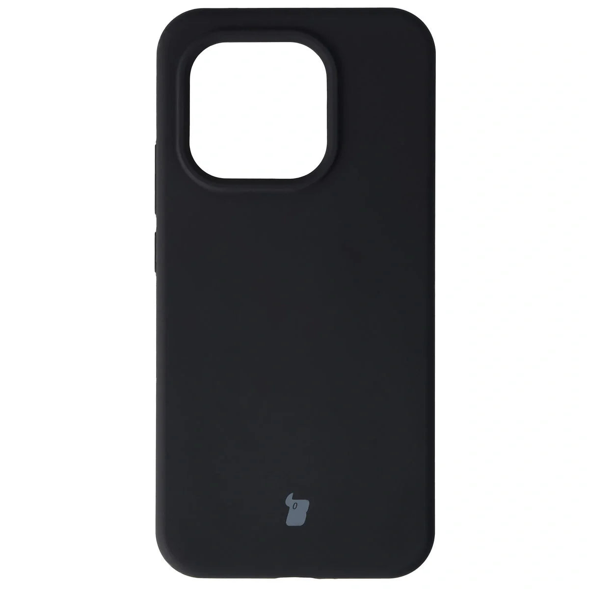 Silikon Handyhülle für Xiaomi 15T, Bizon Soft Case, Schwarz