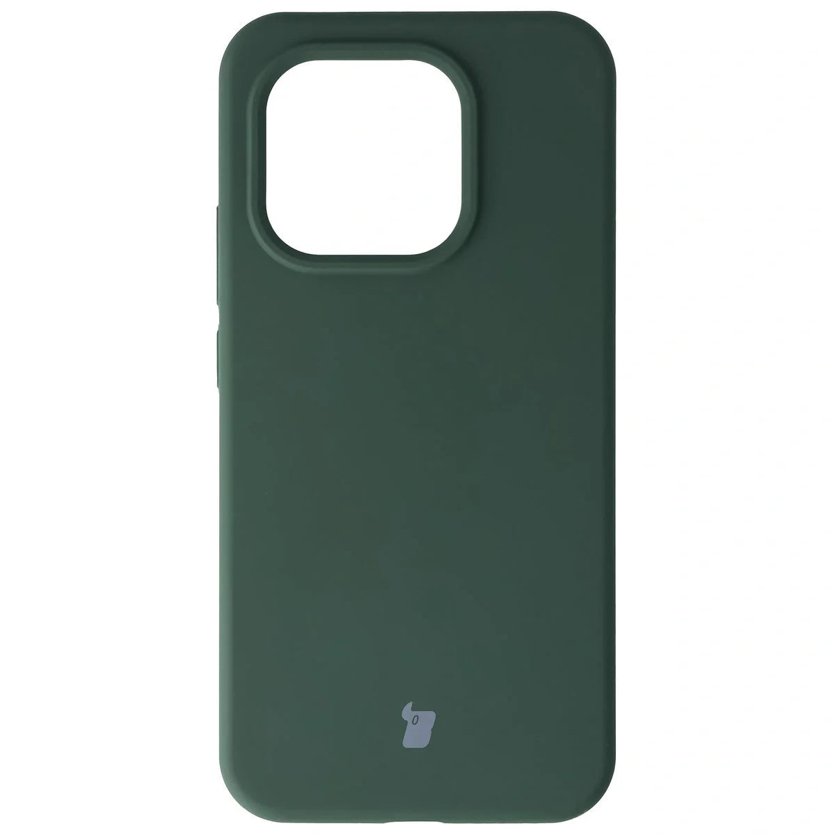 Silikon Handyhülle für Xiaomi 15T, Bizon Soft Case, Dunkelgrün
