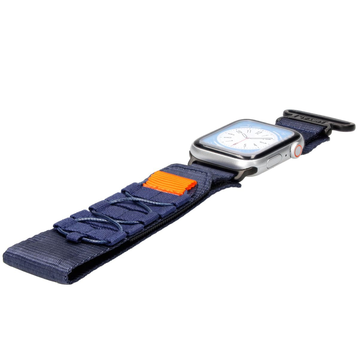 Sport-Armband für Apple Watch 44/45/46/49 mm, Bizon Strap Watch Adventure, Dunkelblau