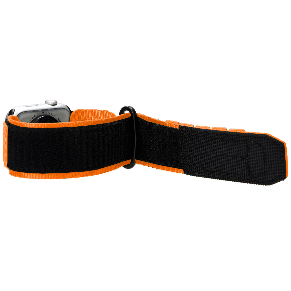 Sport-Armband für Apple Watch 44/45/46/49 mm, Bizon Strap Watch Adventure, Orange