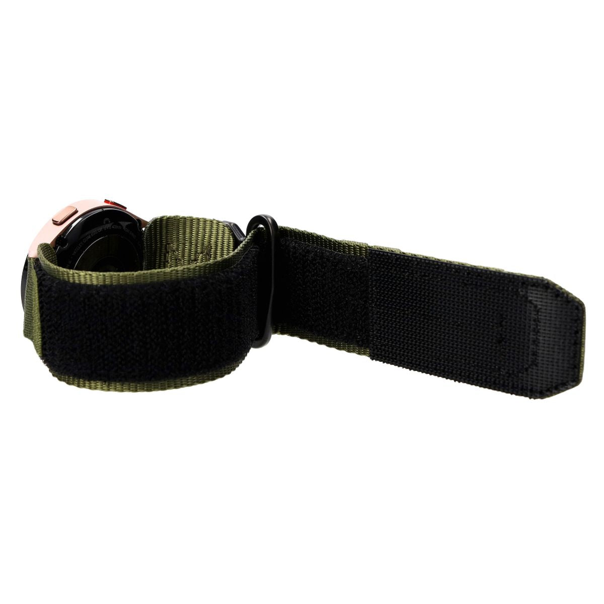 Sport-Armband für Galaxy Watch 20mm, Bizon Strap Watch Adventure, Dunkelgrün