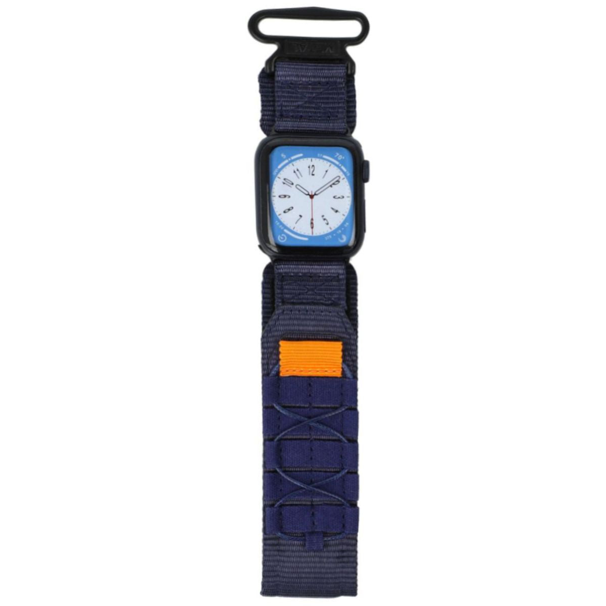 Sport-Armband für Apple Watch 38/40/41/42 mm, Bizon Strap Watch Adventure, Dunkelblau