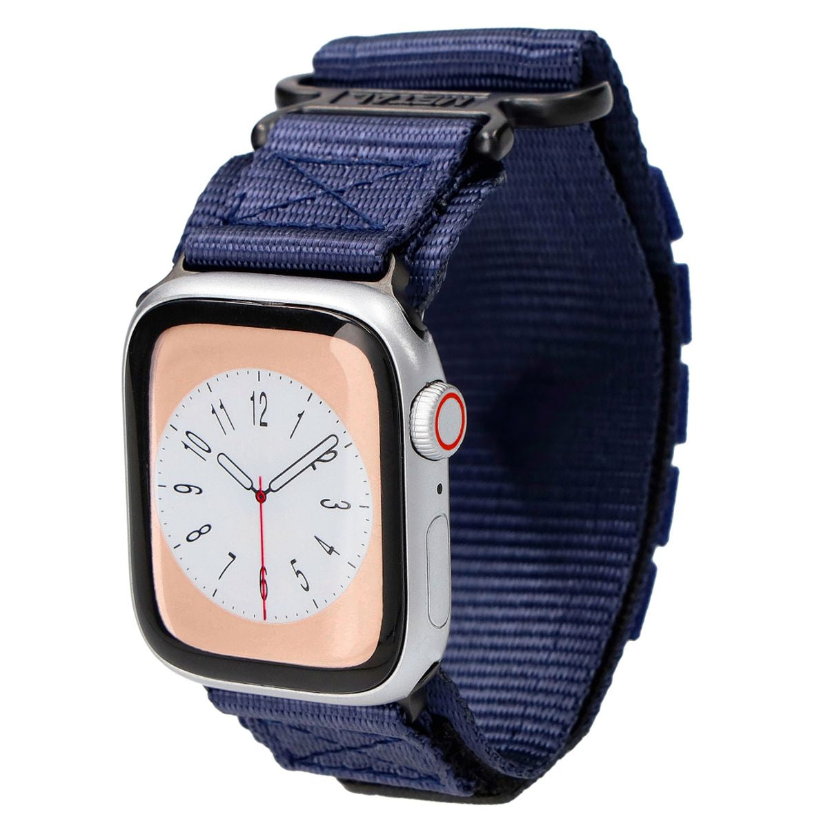 Sport-Armband für Apple Watch 38/40/41/42 mm, Bizon Strap Watch Adventure, Dunkelblau