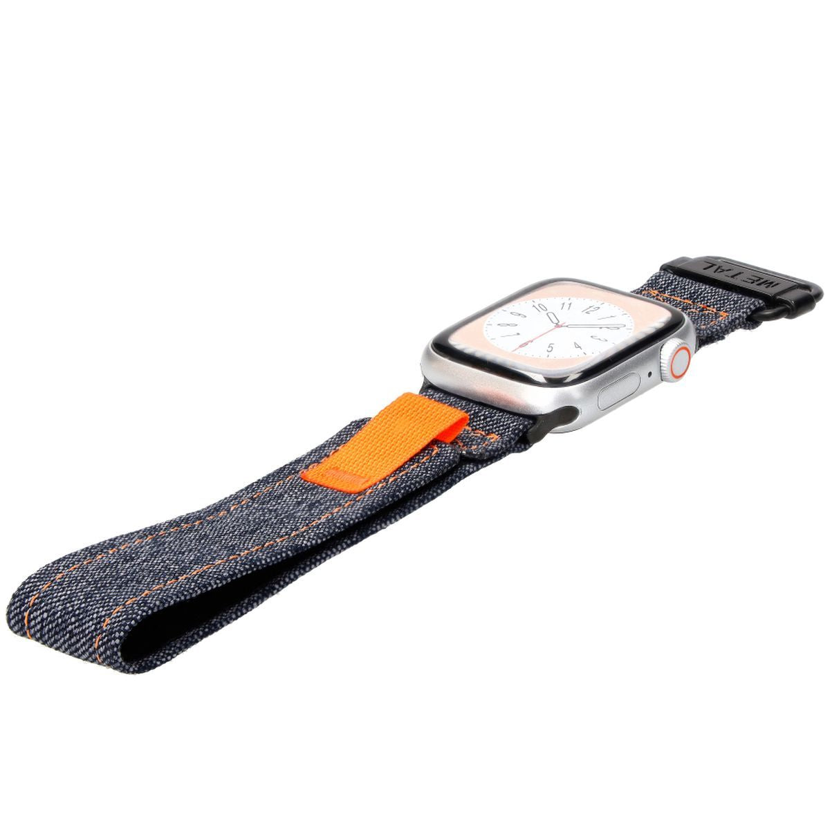 Armband für Apple Watch 38/40/41/42 mm, Bizon Strap Watch Urban, Jeans