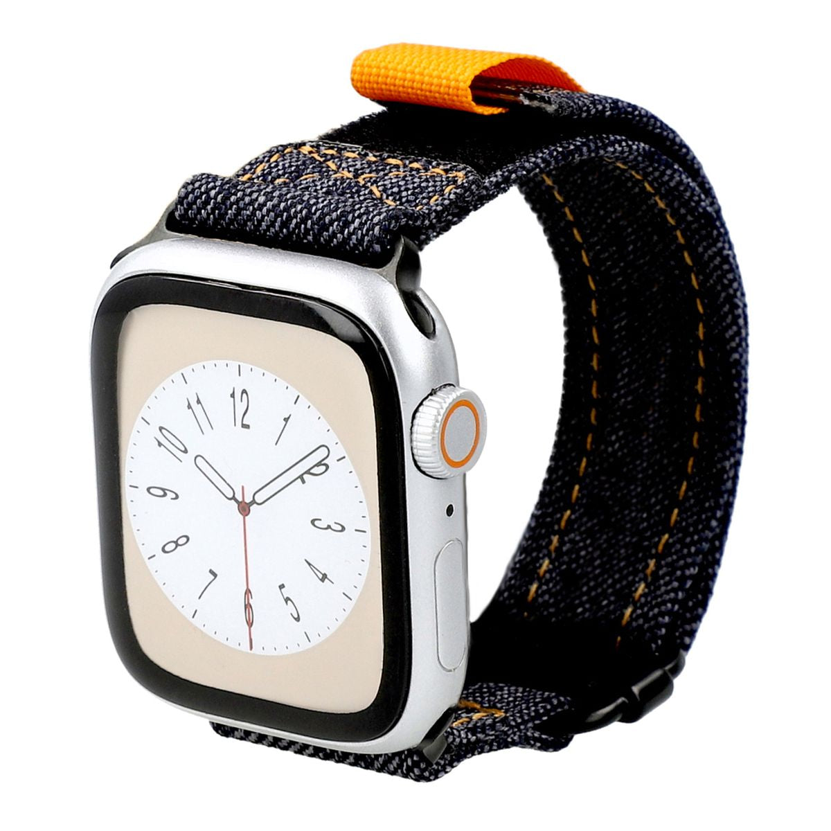 Armband für Apple Watch 38/40/41/42 mm, Bizon Strap Watch Urban, Jeans