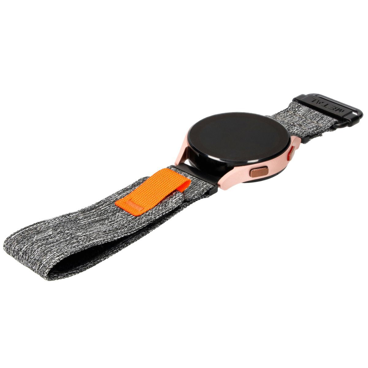 Armband für Galaxy Watch 20 mm, Bizon Strap Watch Urban, Grau