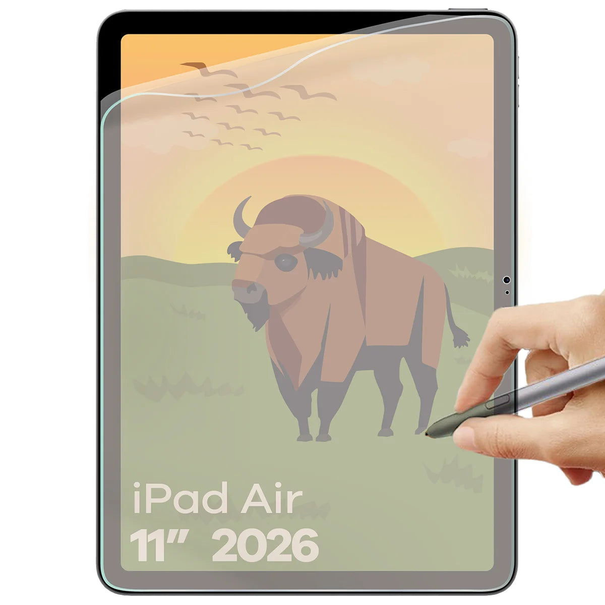 Matte Folie für iPad Air 11" M4 2026, Bizon Tab Film Matte, 1 Stück