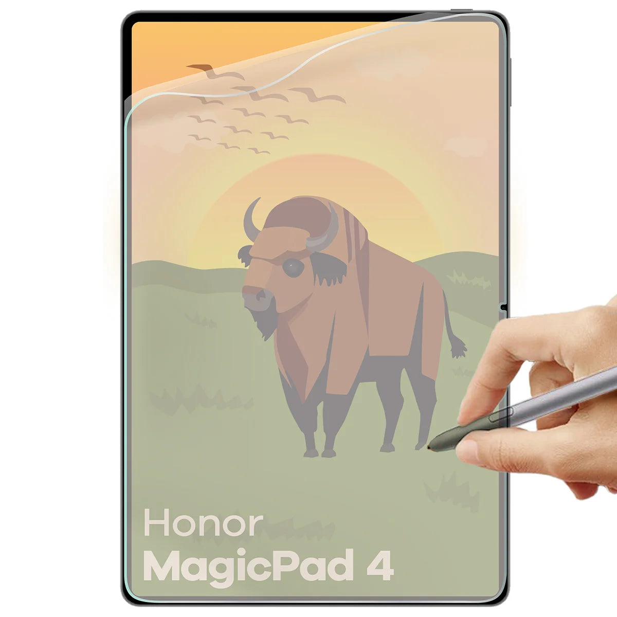 Matte Folie für Honor MagicPad 4, Bizon Tab Film Matte, 1 Stück