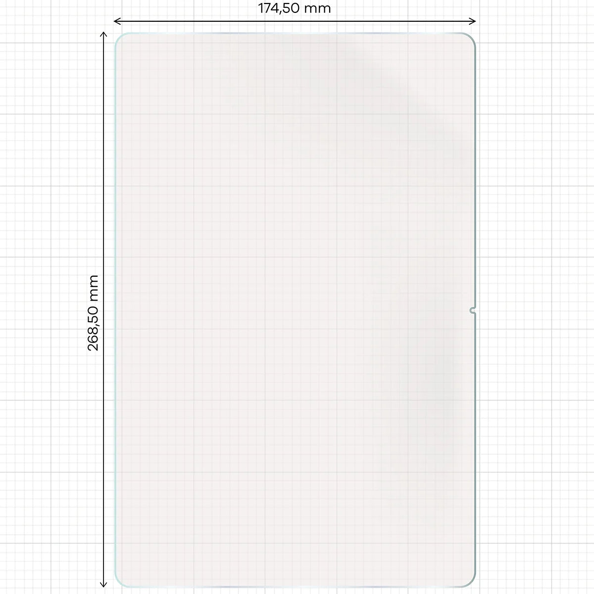 Matte Folie für Honor MagicPad 4, Bizon Tab Film Matte, 1 Stück