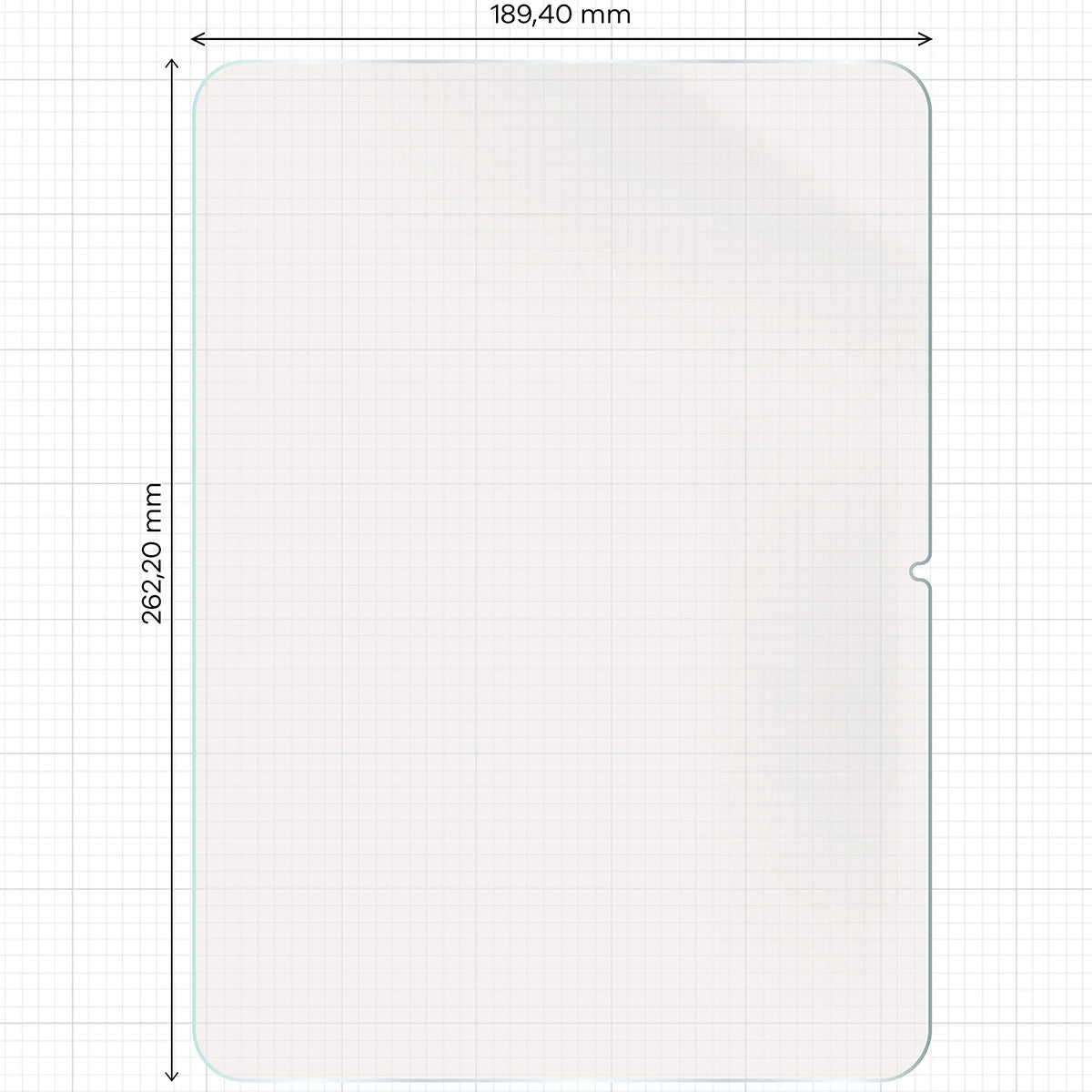Matte Folie für OnePlus Pad Go 2, Bizon Tab Film Matte, 1 Stück