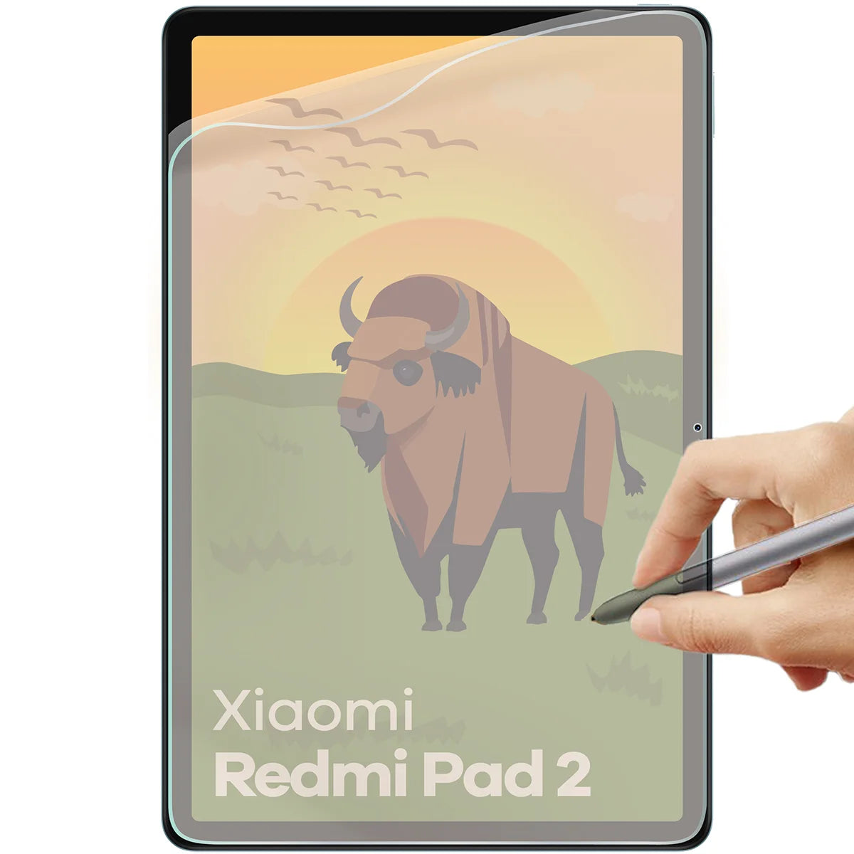 Matte Folie für Xiaomi Redmi Pad 2 9.7", Bizon Tab Film Matte, 1 Stück