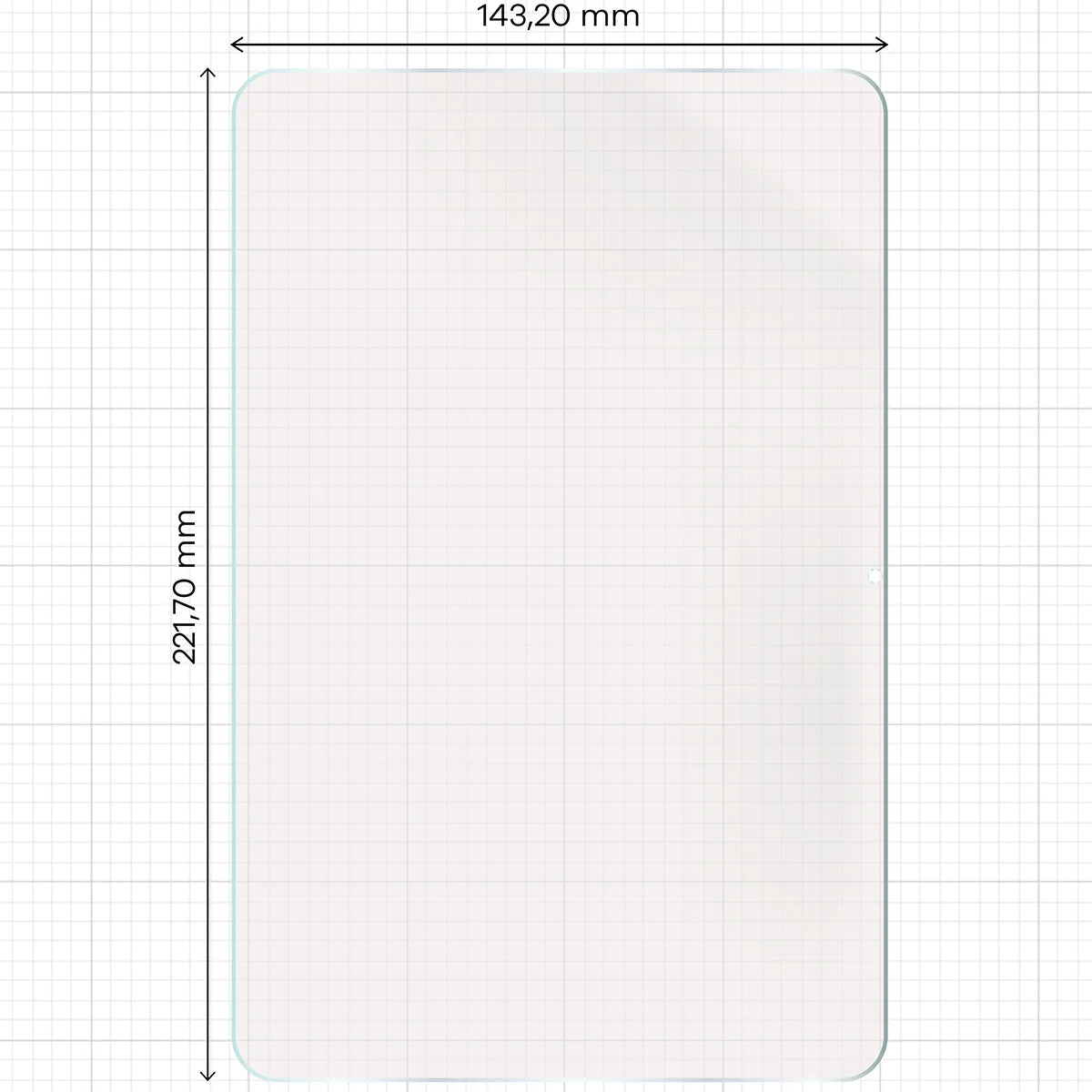 Matte Folie für Xiaomi Redmi Pad 2 9.7", Bizon Tab Film Matte, 1 Stück