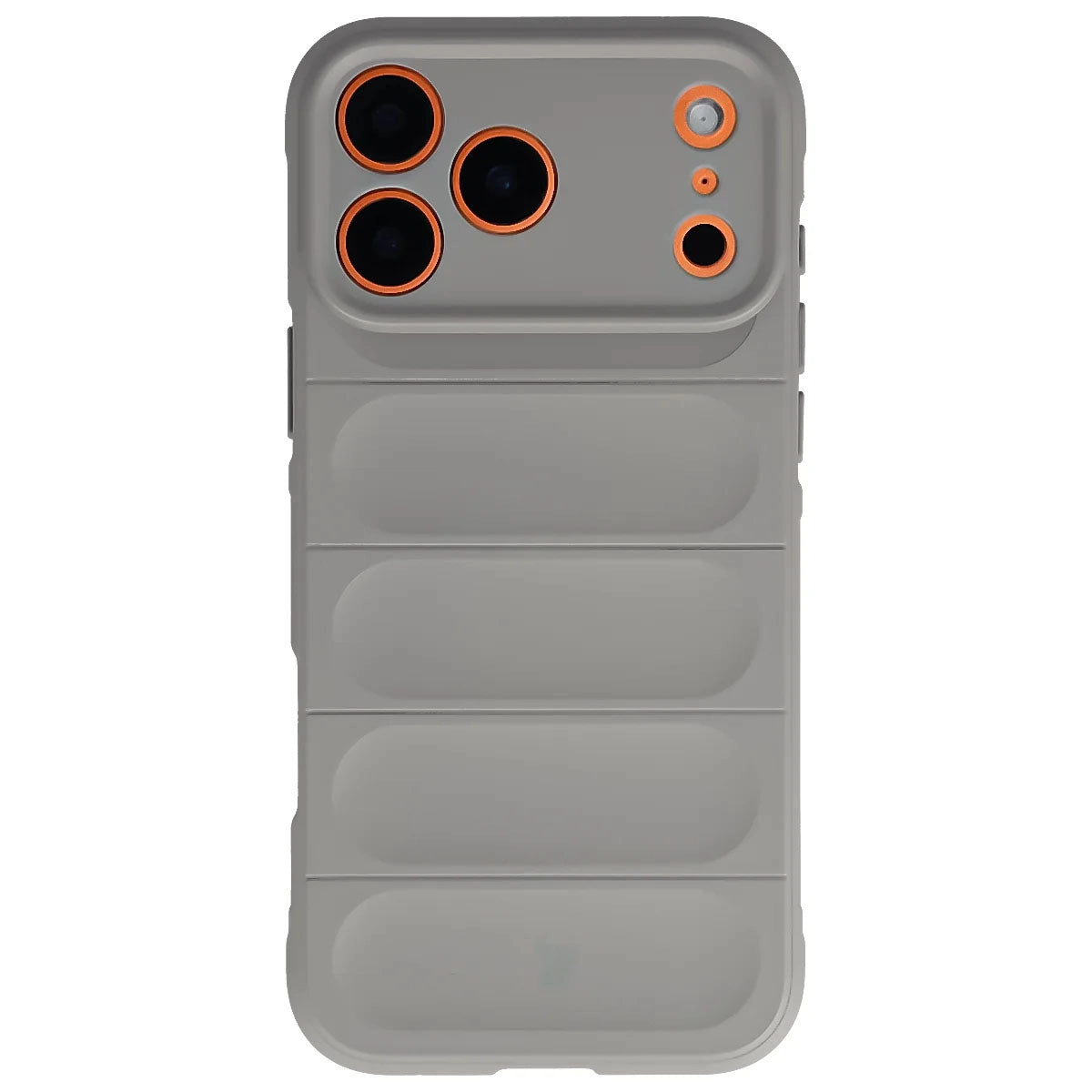 Robuste Handyhülle + gehärtetem Glas für iPhone 18 Pro Max / 17 Pro Max, Bizon Tur Pack, Hellgrau